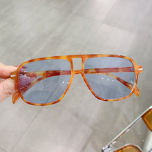 Load image into Gallery viewer, Vintage  Pilot Sunglasses Women Men Glasses Retro Oversized Eyeglasses Yellow Lens Driving Oculos De Sol Masculino