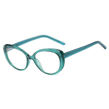 Load image into Gallery viewer, Vintage Plastic Titanium Glasses Frames Cat Eye Anti-blue Light Men Women Optical Computer Glasses Clear Lens Eyeglasses