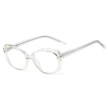 Load image into Gallery viewer, Vintage Plastic Titanium Glasses Frames Cat Eye Anti-blue Light Men Women Optical Computer Glasses Clear Lens Eyeglasses