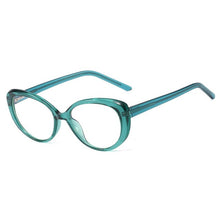 Load image into Gallery viewer, Vintage Plastic Titanium Glasses Frames Cat Eye Anti-blue Light Men Women Optical Computer Glasses Clear Lens Eyeglasses