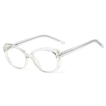 Load image into Gallery viewer, Vintage Plastic Titanium Glasses Frames Cat Eye Anti-blue Light Men Women Optical Computer Glasses Clear Lens Eyeglasses