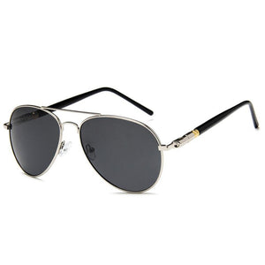 Vintage Polarized Sunglasses Men Sun Glasses Design Metal Frame Driving Shades Male Eyewear