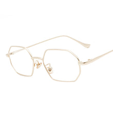 Load image into Gallery viewer, Vintage Polygon Square Sunglasses Women Small Red Metal Sun Glasses Brand Designer Glasses Lady Oculos De Sol Gafas