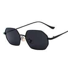 Load image into Gallery viewer, Vintage Polygon Square Sunglasses Women Small Red Metal Sun Glasses Brand Designer Glasses Lady Oculos De Sol Gafas