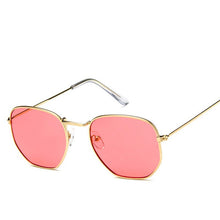 Load image into Gallery viewer, Vintage Polygonal Sunglasses men Women Glass Luxury Retro Metal Frames Mirror 3548 Sun Glasses oculos de sol dos homens UV400