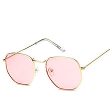 Load image into Gallery viewer, Vintage Polygonal Sunglasses men Women Glass Luxury Retro Metal Frames Mirror 3548 Sun Glasses oculos de sol dos homens UV400
