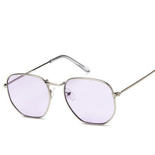 Load image into Gallery viewer, Vintage Polygonal Sunglasses men Women Glass Luxury Retro Metal Frames Mirror 3548 Sun Glasses oculos de sol dos homens UV400