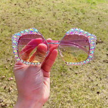 Load image into Gallery viewer, Vintage Polygonal sunglasses Women Irregular polygon sun glasses Square eyeglasses UV400 Female gafas de sol