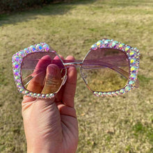 Load image into Gallery viewer, Vintage Polygonal sunglasses Women Irregular polygon sun glasses Square eyeglasses UV400 Female gafas de sol