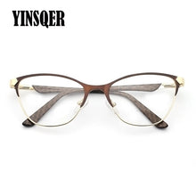 Load image into Gallery viewer, Vintage Prescription Eyeglass Frames Myopia Women&#39;s Optical Lenses Glasses  Designer Retro Reading Glasses Frame For Men