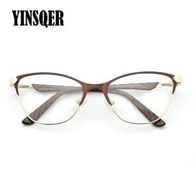Vintage Prescription Eyeglass Frames Myopia Women's Optical Lenses Glasses  Designer Retro Reading Glasses Frame For Men