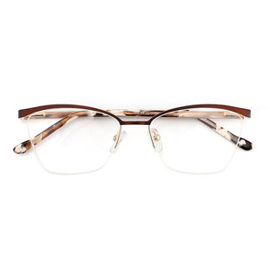 Vintage Prescription Eyeglass Frames Myopia Women's Optical Lenses Glasses  Designer Retro Reading Glasses Frame For Men