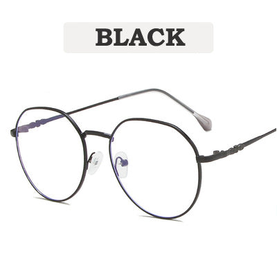 Vintage Prescription Eyeglasses Round Glasses Frame Men Women Frame Myopia Optical SpectacClear Frame Ocules blue light Eyewear