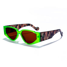 Load image into Gallery viewer, Vintage Punk Cat Eye Sunglasses Women 2023  Square Sunglasses Men Retro Red Leopard Steampunk Glasses Shades UV400
