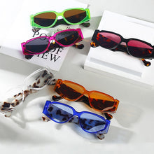 Load image into Gallery viewer, Vintage Punk Cat Eye Sunglasses Women 2023  Square Sunglasses Men Retro Red Leopard Steampunk Glasses Shades UV400