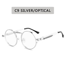 Load image into Gallery viewer, Vintage Punk Style Sunglasses Men Retro Round Metal Frame  Women Sun Glasses  Eyewear Gafas sol mujer UV400