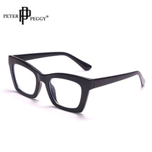 Load image into Gallery viewer, Vintage Rectangle Glasses Women Leopard Frames Anti Blue Light Computer Glasses Prescription Round Myopia eyeglasses