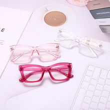 Load image into Gallery viewer, Vintage Rectangle Glasses Women Leopard Frames Anti Blue Light Computer Glasses Prescription Round Myopia eyeglasses