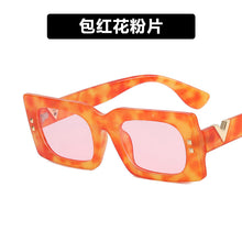 Load image into Gallery viewer, Vintage Rectangle Green Gradient Sunglasses For Women Orange Eyewear UV400 Sun Glasses Men Square Shades Gafas De Sol