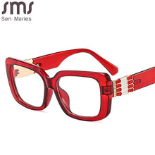 Load image into Gallery viewer, Vintage Rectangle Optical Glasses Women Men Clear Glasses Eyeglasses Frame Prescription Transparent Lens Spectacle Frame Unisex