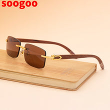Load image into Gallery viewer, Vintage Rectangle Sunglasses 2022 Trendy Classic Retro Sun Glasses  Luxury Brand Designer Eyewear UV400 Lunettes
