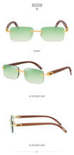 Load image into Gallery viewer, Vintage Rectangle Sunglasses 2022 Trendy Classic Retro Sun Glasses  Luxury Brand Designer Eyewear UV400 Lunettes