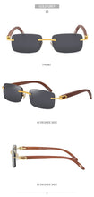 Load image into Gallery viewer, Vintage Rectangle Sunglasses 2022 Trendy Classic Retro Sun Glasses  Luxury Brand Designer Eyewear UV400 Lunettes