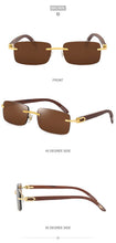 Load image into Gallery viewer, Vintage Rectangle Sunglasses 2022 Trendy Classic Retro Sun Glasses  Luxury Brand Designer Eyewear UV400 Lunettes
