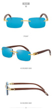Load image into Gallery viewer, Vintage Rectangle Sunglasses 2022 Trendy Classic Retro Sun Glasses  Luxury Brand Designer Eyewear UV400 Lunettes