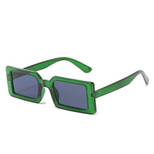 Load image into Gallery viewer, Vintage Rectangle Sunglasses Brand Design Women Small Frame Sun Glasses  Female UV400 Shades Eyewear Oculos De Sol