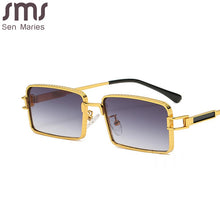 Load image into Gallery viewer, Vintage Rectangle Sunglasses Men Punk Gradient Sun Glasses Women UV400 Driving Classic Small Square Goggle Shades Eyewear