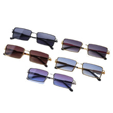 Load image into Gallery viewer, Vintage Rectangle Sunglasses Men Punk Gradient Sun Glasses Women UV400 Driving Classic Small Square Goggle Shades Eyewear
