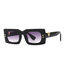 Load image into Gallery viewer, Vintage Rectangle Sunglasses Women Brand Designer Sun Glasses Men UV400 Driving Punk Rectangular Shades Eyewear