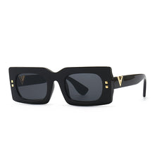 Load image into Gallery viewer, Vintage Rectangle Sunglasses Women Brand Designer Sun Glasses Men UV400 Driving Punk Rectangular Shades Eyewear