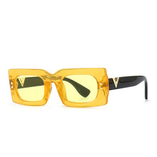 Load image into Gallery viewer, Vintage Rectangle Sunglasses Women Brand Designer Sun Glasses Men UV400 Driving Punk Rectangular Shades Eyewear