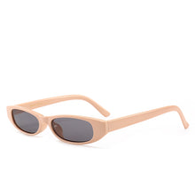 Load image into Gallery viewer, Vintage Rectangle Sunglasses Women Cat Eye Designer Ladies Small Frame Black Red Sun Glasses Brand Retro Skinny Eyewear
