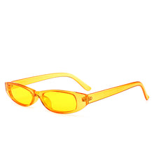 Load image into Gallery viewer, Vintage Rectangle Sunglasses Women Cat Eye Designer Ladies Small Frame Black Red Sun Glasses Brand Retro Skinny Eyewear