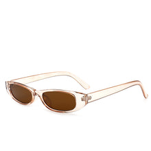 Load image into Gallery viewer, Vintage Rectangle Sunglasses Women Cat Eye Designer Ladies Small Frame Black Red Sun Glasses Brand Retro Skinny Eyewear