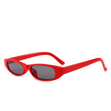 Load image into Gallery viewer, Vintage Rectangle Sunglasses Women Cat Eye Designer Ladies Small Frame Black Red Sun Glasses Brand Retro Skinny Eyewear