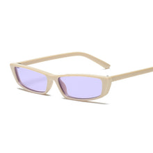 Load image into Gallery viewer, Vintage Rectangle Sunglasses Women  Brand Designer Sun Glasses Retro Small Red Ladies Sunglass Black Eyewear Oculos De Sol