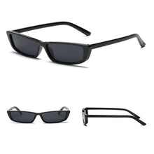 Load image into Gallery viewer, Vintage Rectangle Sunglasses Women  Brand Designer Sun Glasses Retro Small Red Ladies Sunglass Black Eyewear Oculos De Sol
