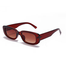 Carica l'immagine nel visualizzatore di Gallery, Vintage Rectangular Sunglasses Men Black Leopard Summer Male Sun Glasses For women Square Glasses Female Small Sunglasses UV400