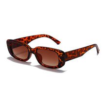 Carica l'immagine nel visualizzatore di Gallery, Vintage Rectangular Sunglasses Men Black Leopard Summer Male Sun Glasses For women Square Glasses Female Small Sunglasses UV400
