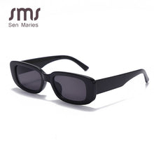 Load image into Gallery viewer, Vintage Rectangular Sunglasses Men Black Leopard Summer Male Sun Glasses For women Square Glasses Female Small Sunglasses UV400