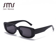 Carica l'immagine nel visualizzatore di Gallery, Vintage Rectangular Sunglasses Men Black Leopard Summer Male Sun Glasses For women Square Glasses Female Small Sunglasses UV400