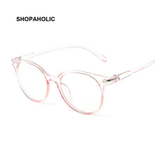 Load image into Gallery viewer, Vintage Retro Metal Frame Clear Lens Optical Glasses Harry Eyewear Eyeglasses Black Small Cat Eye Circle Eye Glasses