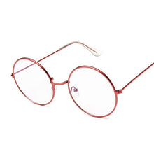 Load image into Gallery viewer, Vintage Retro Metal Frame Clear Lens Optical Glasses  Harry Eyewear Eyeglasses Black Small Round Circle Eye Glasses