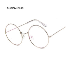 Load image into Gallery viewer, Vintage Retro Metal Frame Clear Lens Optical Glasses Harry Eyewear Eyeglasses Black Small Round Circle Eye Glasses