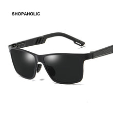 Carica l'immagine nel visualizzatore di Gallery, Vintage Retro Sunglasses Men Polarized Classic Pilot Sun Glasses For Men Driving UV400 Square Male Lunette De Soleil