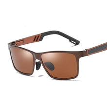Carica l'immagine nel visualizzatore di Gallery, Vintage Retro Sunglasses Men Polarized Classic Pilot Sun Glasses For Men Driving UV400 Square Male Lunette De Soleil